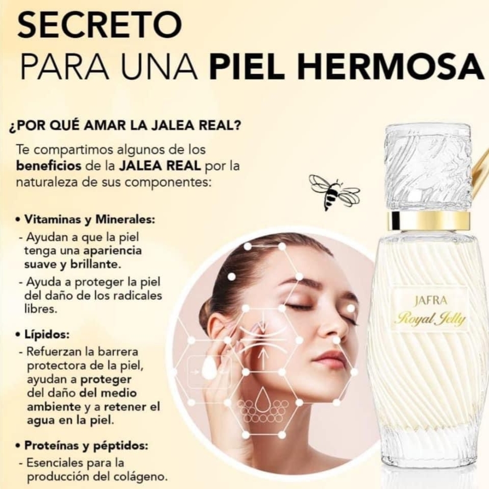 Jafra Royal Jelly Skincare - Elegant White